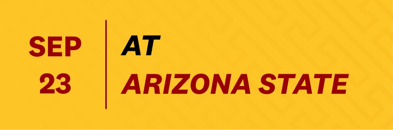 sep 23 vs arizona state